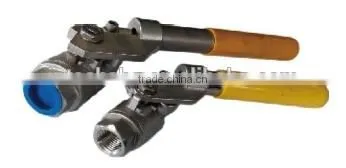 Ball Valve with Deadman Spring Return Handle