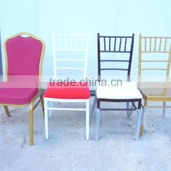 Hotel Furniture Stacking Used Wedding Chair Banquet Hall Furniture Metal Banquet Chai photo-4