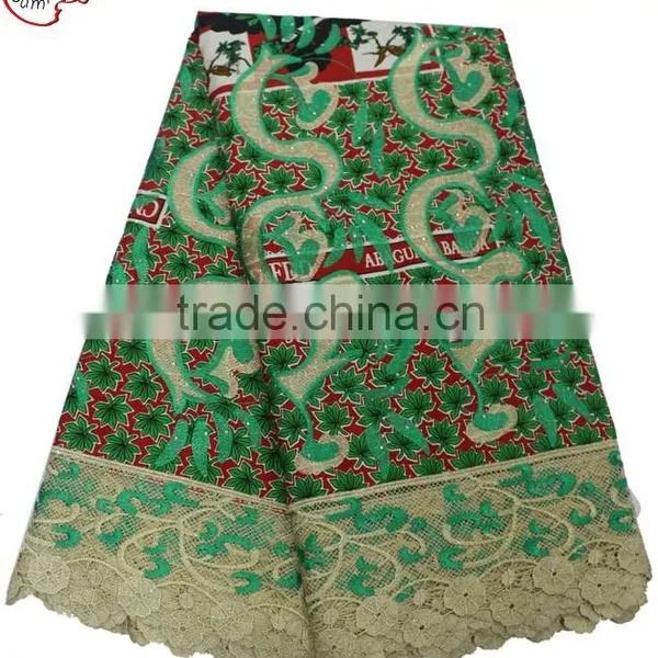 CL7567 2016 Chowleedee High Quality Top Fashion Latest Design Wax Lace