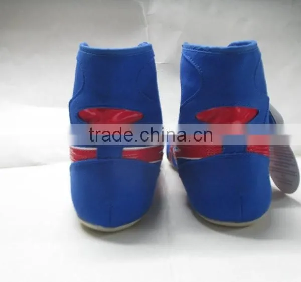 Ukraine Leather Wrestling Shoes Boxing Training Shoes With Original Outsole Hot in Russia Kungfu Sport Shoes Supplier's Choice photo-4