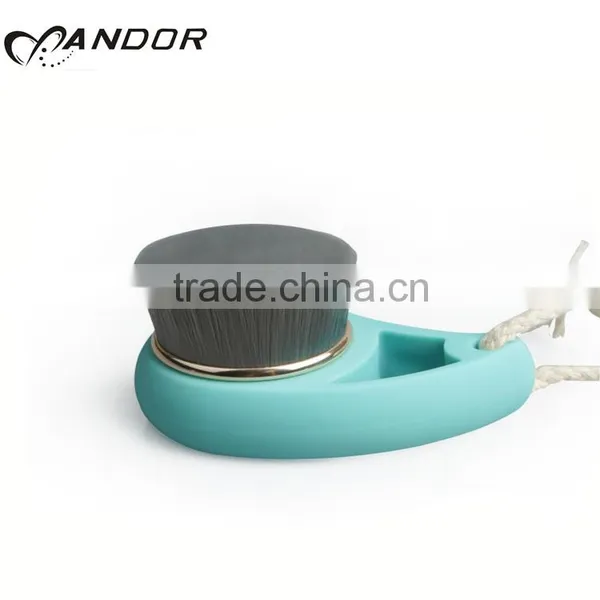 Most Popular Rubber Paint Nanofiber Skincare Cleansing Brush photo-3