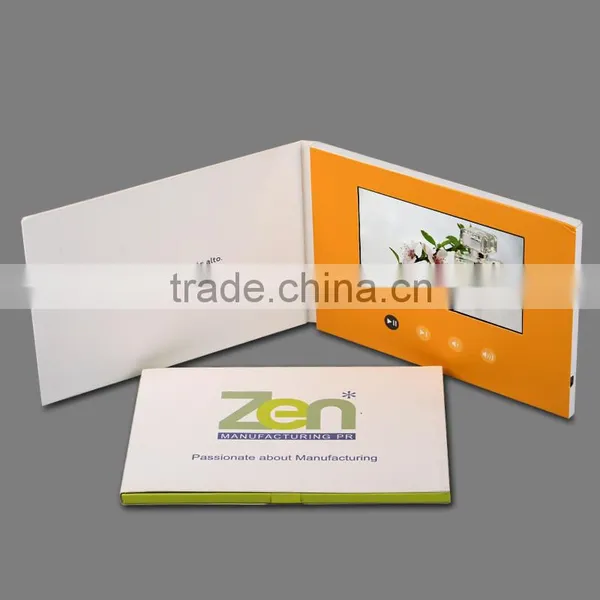 New Competitive Price 5 Inch Lcd Video Brochure With sd Card Reader photo-3