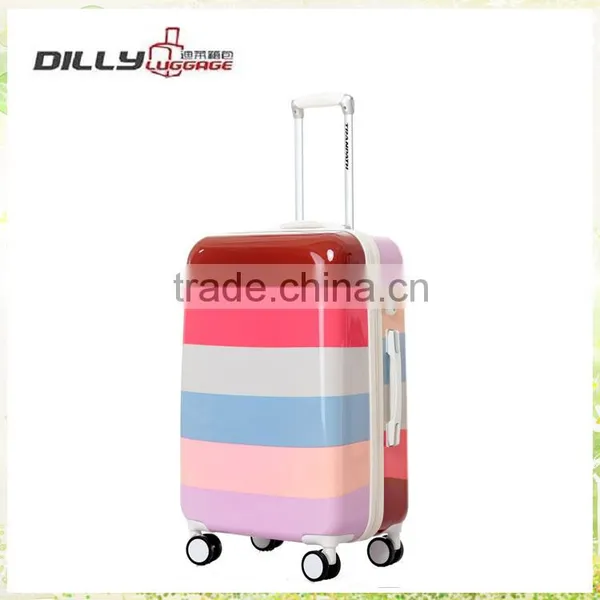 Lightweight Abs Travel Luggage Case Set 20'' 24'' for Girls photo-3