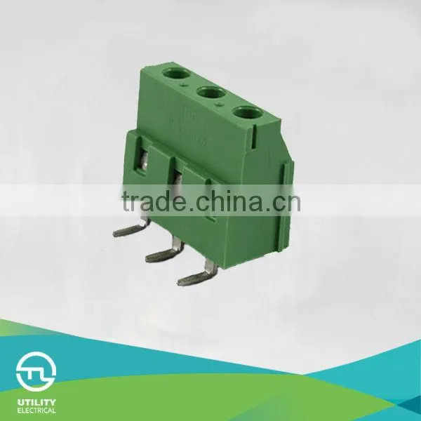 Factory Direct M3 Steel Screw Type PCB Terminal Blocks MU2.5VR7.62 photo-2
