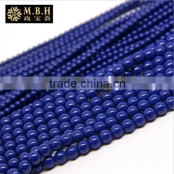 Natural Gemstone Lazurite Pearl Powder 4567A Imperial Lapis Semi-finished Handmade Jewelry Wholesale Beads DIY photo-5