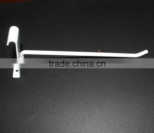 White Powder Coat Metal Hook for Grid Wall photo-3