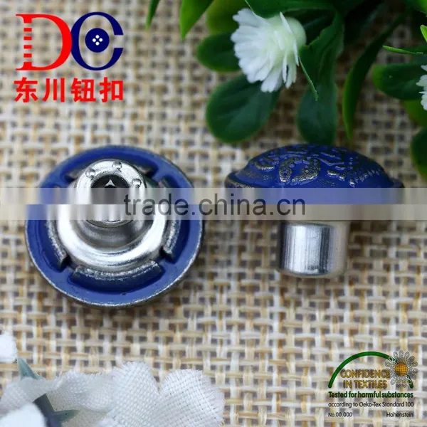 17mm Oeko Tex100 Wholesale Fashion Custom Metal Snap Button for Jacket photo-6