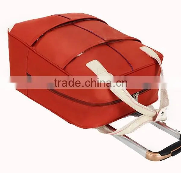 Custom Multifunction Waterproof Nylon Large Capacity Tote Travel Trolley Luggage Bag photo-5