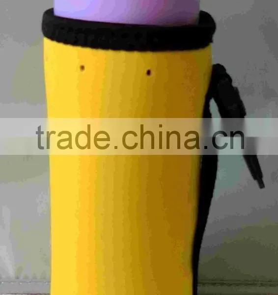 Hotselling Promotional Portabl Insulated Fashionable Promotional Lovely Eco-friendly Neoprene Single Water Bottle/can Cooler photo-2