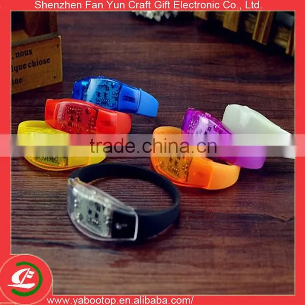 Rubber Silicon PS Remote Controlled Led Bracelet