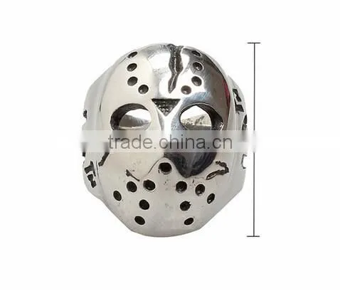 Fashion Forward Skull Titanium Steel Ring Man Ring Personality Punk Ring photo-3