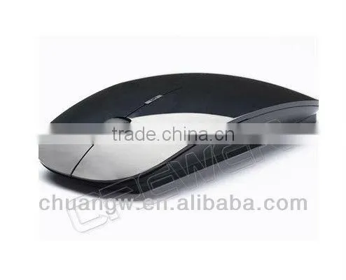 Super Slim Fashionable 2.4GHz High Qulity Wireless Optical Mouse/Mice + USB 2.0 Receiver for PC Laptop
