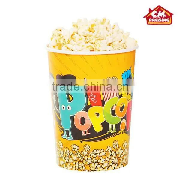 Food Standard Custom Printed Paper Popcorn Cups photo-2