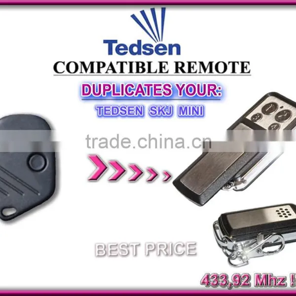 Tedsen Remote Skj Mini, Tedsen Garage Door Remote 433,92mhz photo-2