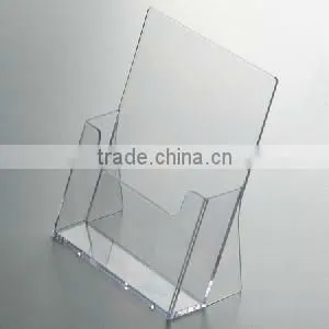 ACRYLIC BROCHURE HOLDER , PERSPEX SIGN HOLDER,PLEXIGLASS BROCHURE HOLDER