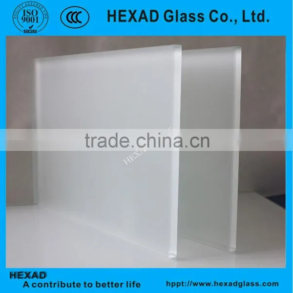 10mm Green Acid Etched Glass in Building&Real Estate With CE&ISO Certificate photo-2