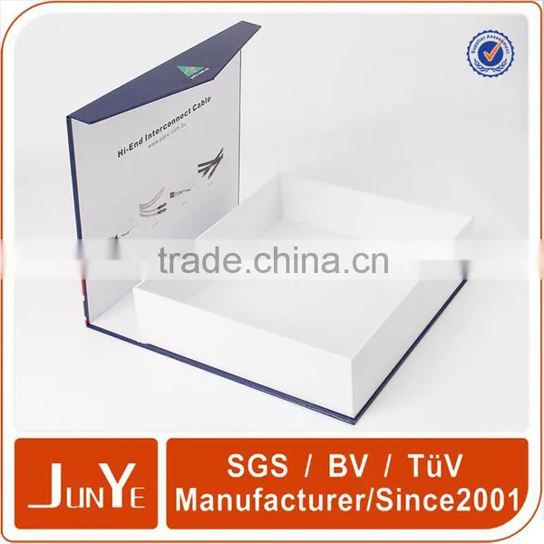 Magnetic Closure Logo Printed Clothing Fold Gift Boxes With Ribbon Quality Choice photo-3