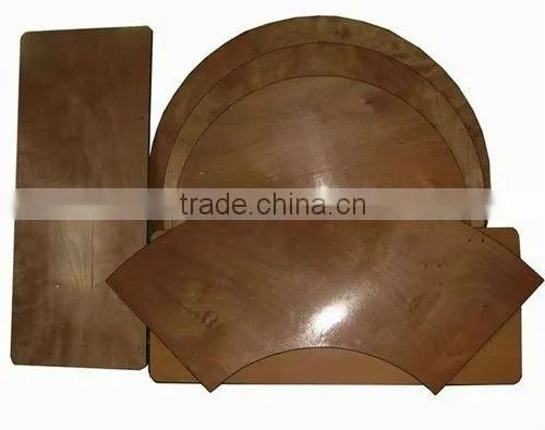 6FT Plywood Folding Round Table Used Party Rental Furniture For Sale photo-6