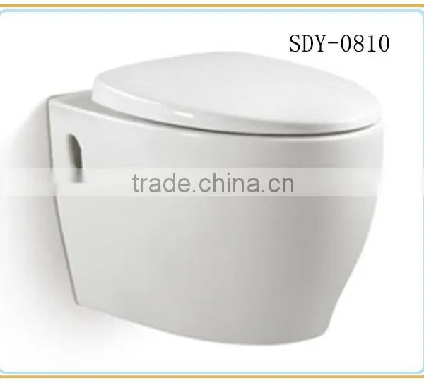 Ceramic Washdown Wall Mounted Toilet Bowl Sanitary Ware Wall Hung Toilet Seat