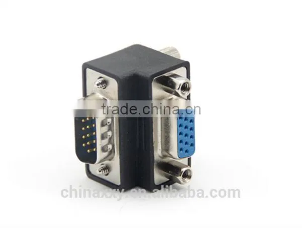 Hot Sale Angle 90 Degree VGA Adapter Male to Female photo-3