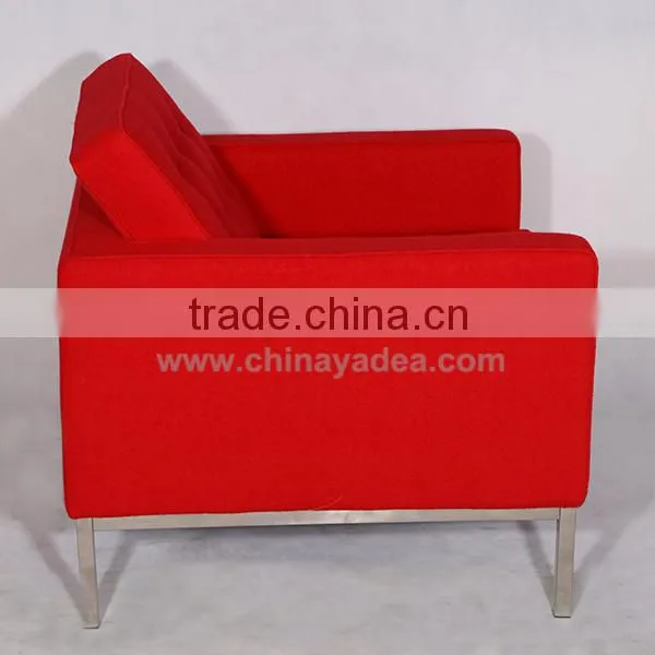 Office/home/hotel Furniture Leather Florence Knoll Sofa Wholesale photo-3