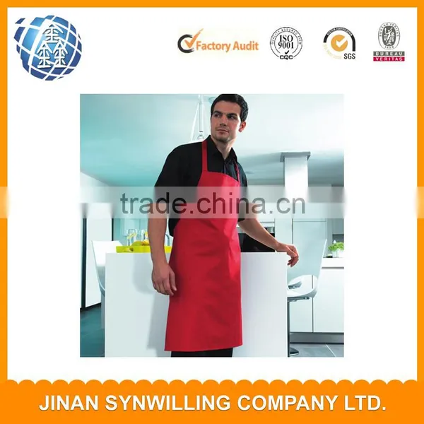 Cooking Apron Gloves Towel Heat Insulation Pad Cotton Bib Apron Set photo-3