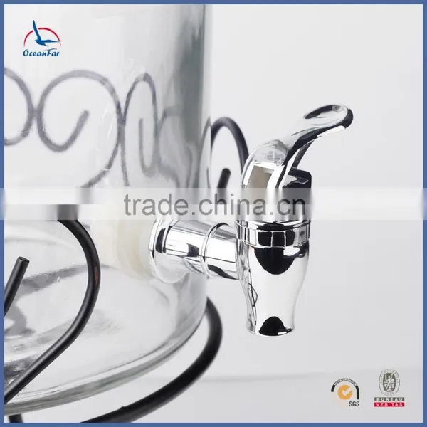 Popular High Quality Large Glass Jar Best Selling Glass Beverage Dispenser photo-3