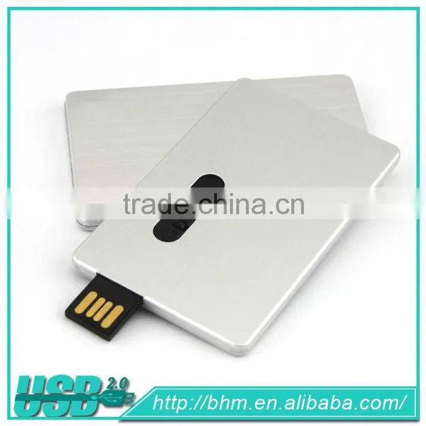 Hot Selling Customized LOGO Metal Credit Card Usb Flash Drive photo-3