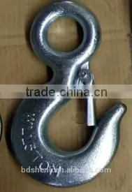 China Manufacturer 320A/320C Eye Lifting Hook With Latch photo-3