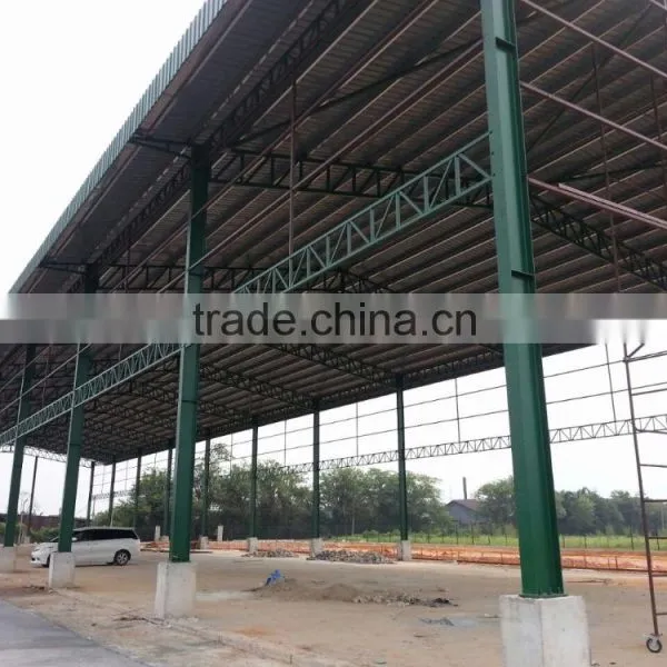Economical Pre Fabricated Steel Structure Roof System Building photo-2