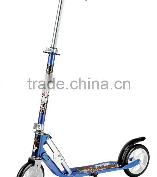 FULL Aluminum 180mm Big Wheel Scooter Kick Scooter for Adult and Children Foldable With CE/EN-71/ASTM Approved 2015 for Sale