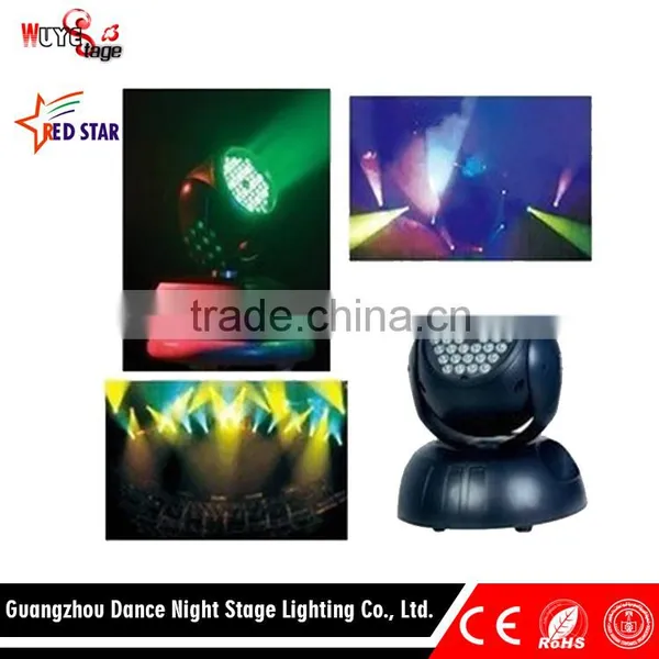 Brand Dmx512 Control LED Stage Light 36pcs 3w Wash Moving Head Light photo-6