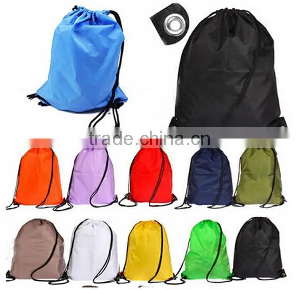 Cheap Polyester Nylon Non Woven Cotton Drawstring Bag photo-5