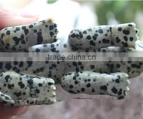 Hand Carved Funny Dot Stone Crystal Leopard Animals Figurine photo-4