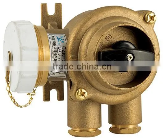 Marine Brass Socket With Switch