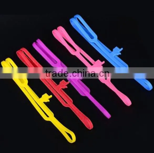 NEW Cute Silicone Finger Bookmark / Elastic Bookmark / Book Marker Stationery Gift photo-2