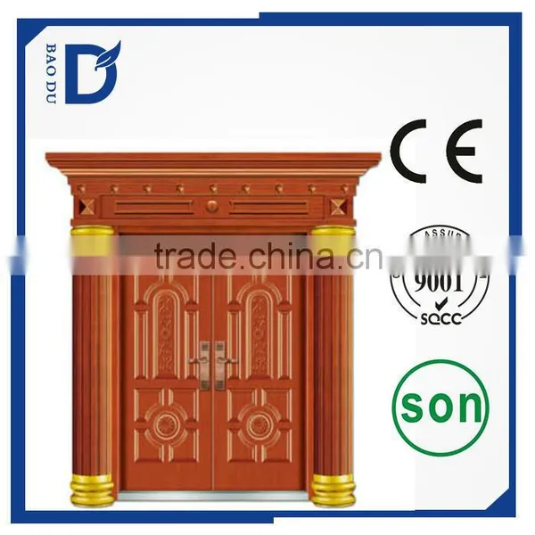 Security Steel Doors Non-standard Steel Security Doors With Transom photo-3