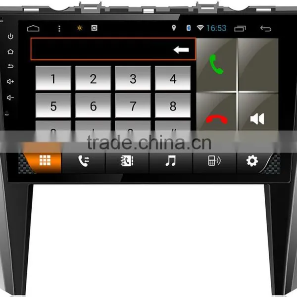 1G DDR3 Quad Core Android 4.4 1024*600 Automotive Dvd for Toyota Camry 2012-2015 Support OBD TPMS 3G photo-2
