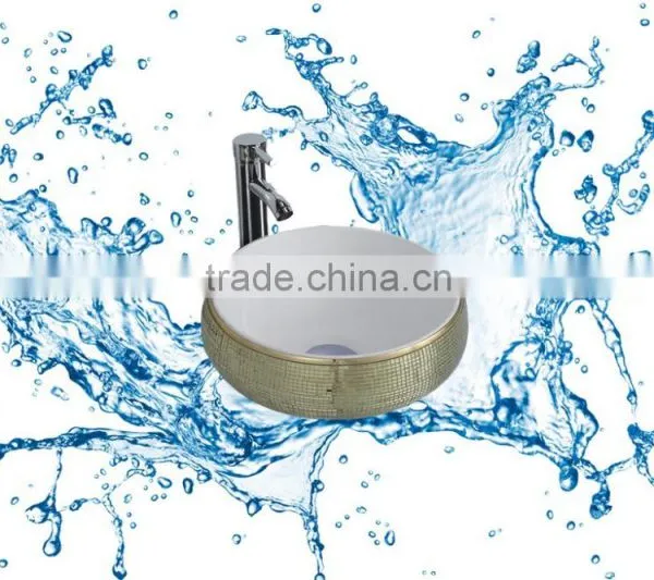 Fashion Designer Bathroom Porcelain House Ware Glass Wash Basins photo-4