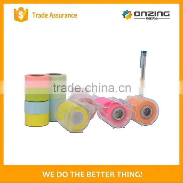 Full Area Self-adhesive Glue 75gsm Color Paper Sticky Roller photo-2