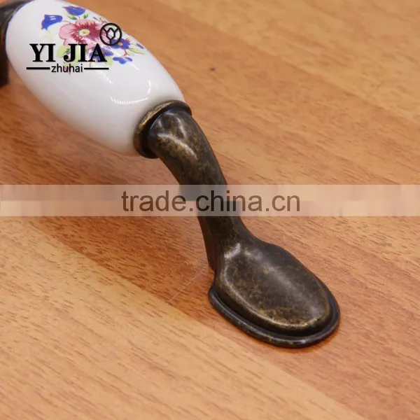 Antique Cabinet Furniture Ceramic Handles and Pull photo-6