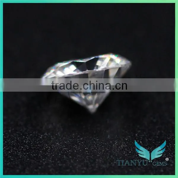 What is Moissanite Good Fire Moissanite 2 Carat Solitaire Cutting Gridding Moissanite Wafter photo-2