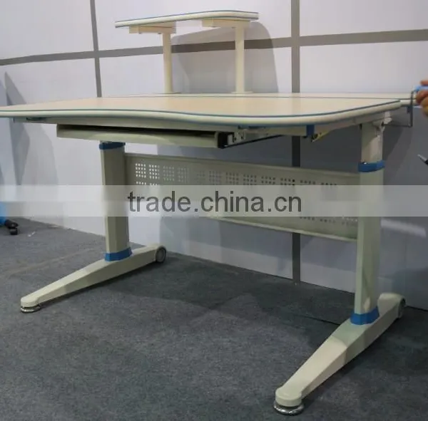 New Ergonomic Flip Top Height Adjustable Children Study Table photo-2