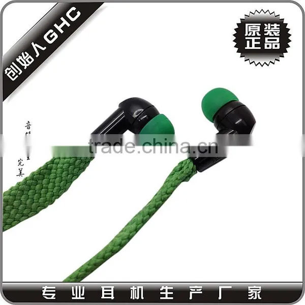 Various Colors Waterproof Headphone Shoelace Style Earphone photo-5
