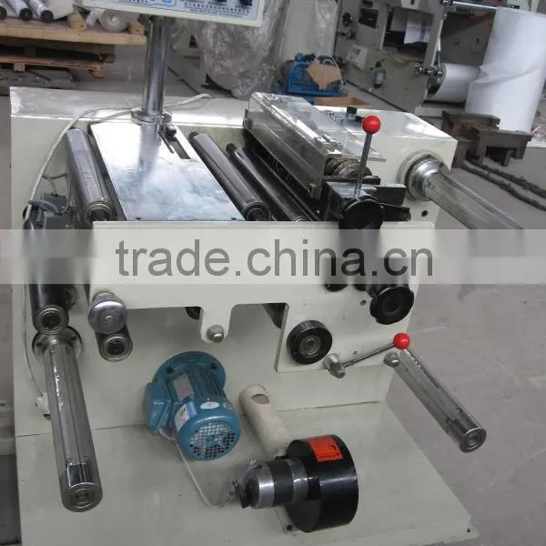 Adhesive Label Narrow Rolls Slitting Machine for Paper Plastic Film photo-3