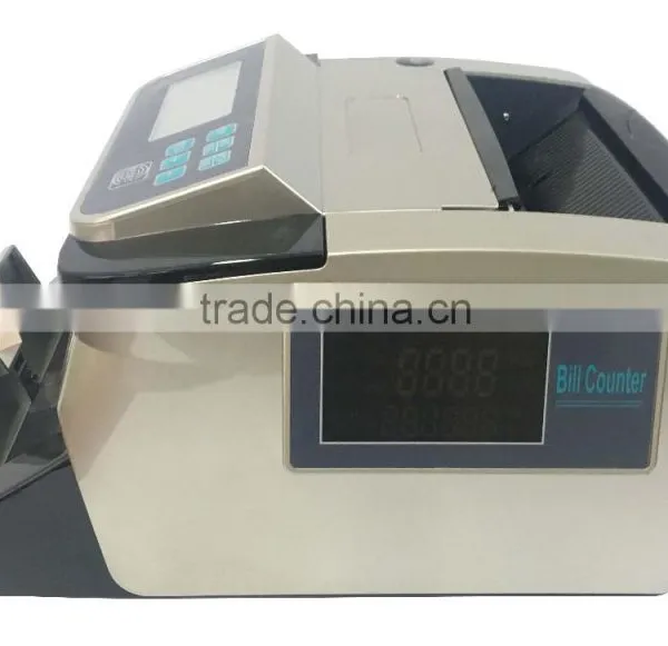 Multi Currency Bill Counter With UV MG IR Fake Note Detection Cash Money Counting Machine photo-3