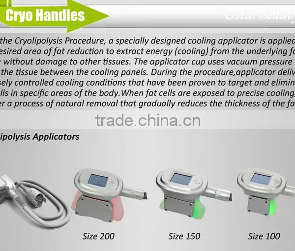 (4 CRYO Handles) Fat Freeze Liposuction Cryolipolysis Equipment photo-4