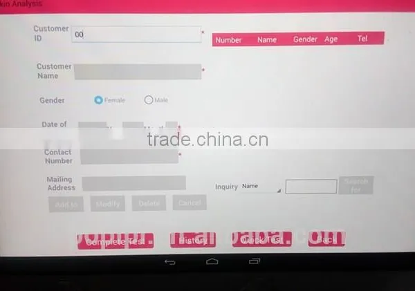 UV Skin Tester Machine Andorid Operating Win10 ce Approval photo-5