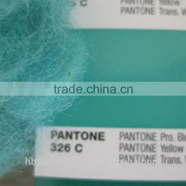 NEW!!! Dyed Sheep Wool 22.5mic & 40-50mm, All Colors on the PANTONE CARD photo-2