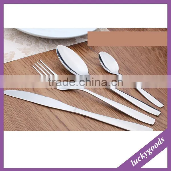Wedding Mirror Polished Finish Stainless Steel Flatware Set Wholesale photo-4